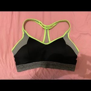 Authentic American heritage sports bra size large
